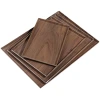 Customized Japanese-style tray, household plastic storage tray, melamine walnut wood grain rectangular storage tray, tea tray, ins wood Application Scenario